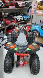 49 CC Benzinli Çocuk Cross ATV – Disk Frenli, Havalı Teker, Metal Şaseli Kırmızı - Görsel 30