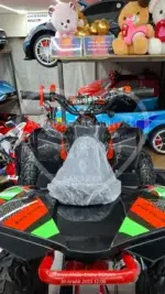 49 CC Benzinli Çocuk Cross ATV – Disk Frenli, Havalı Teker, Metal Şaseli Kırmızı - Görsel 32