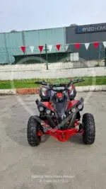 49 CC Benzinli Çocuk Cross ATV – Disk Frenli, Havalı Teker, Metal Şaseli Kırmızı - Görsel 36
