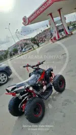 49 CC Benzinli Çocuk Cross ATV – Disk Frenli, Havalı Teker, Metal Şaseli Kırmızı - Görsel 40