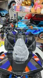 49 CC Benzinli Mavi Çocuk Cross ATV – Disk Frenli, Havalı Teker, Metal Şaseli - Görsel 23