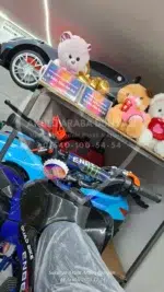 49 CC Benzinli Mavi Çocuk Cross ATV – Disk Frenli, Havalı Teker, Metal Şaseli - Görsel 27