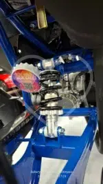 49 CC Benzinli Mavi Çocuk Cross ATV – Disk Frenli, Havalı Teker, Metal Şaseli - Görsel 29