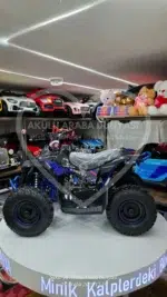 49 CC Benzinli Mavi Çocuk Cross ATV – Disk Frenli, Havalı Teker, Metal Şaseli - Görsel 4