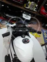 Akülü Yarış Motoru 12V Beyaz – Elden Gazlı, LED Işıklı - Görsel 21