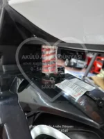 Akülü Yarış Motoru 12V Beyaz – Elden Gazlı, LED Işıklı - Görsel 22