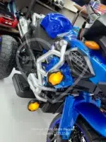 BMW R 1250 Mavi Akülü Motosiklet | Premium Seri 12V 12Ah Çift Motor, LED Işıklı - Görsel 15