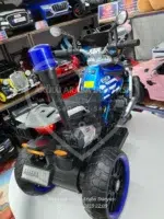 BMW R 1250 Mavi Akülü Motosiklet | Premium Seri 12V 12Ah Çift Motor, LED Işıklı - Görsel 22