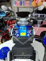 BMW R 1250 Mavi Akülü Motosiklet | Premium Seri 12V 12Ah Çift Motor, LED Işıklı - Görsel 23