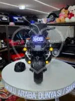 BMW R 1250 Akülü Motosiklet Premium Seri Siyah 12V 12Ah Çift Motorlu - Görsel 2