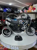 BMW R 1250 Akülü Motosiklet Premium Seri Siyah 12V 12Ah Çift Motorlu - Görsel 12