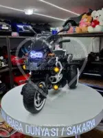 BMW R 1250 Akülü Motosiklet Premium Seri Siyah 12V 12Ah Çift Motorlu - Görsel 4