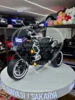 BMW R 1250 Akülü Motosiklet Premium Seri Siyah 12V 12Ah Çift Motorlu - Görsel 5