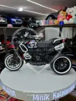 BMW R 1250 Akülü Motosiklet Premium Seri Siyah 12V 12Ah Çift Motorlu - Görsel 6