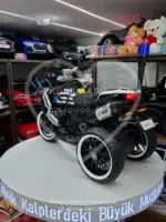 BMW R 1250 Akülü Motosiklet Premium Seri Siyah 12V 12Ah Çift Motorlu - Görsel 7