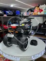 BMW R 1250 Akülü Motosiklet Premium Seri Siyah 12V 12Ah Çift Motorlu - Görsel 10