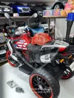 BMW R 1250 Çocuk Akülü Motosiklet Kırmızı, Premium Seri 12V 12Ah Çift Motorlu - Görsel 15