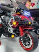 BMW R 1250 Çocuk Akülü Motosiklet Kırmızı, Premium Seri 12V 12Ah Çift Motorlu - Görsel 20