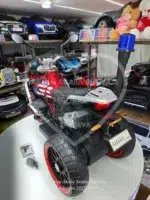 BMW R 1250 Çocuk Akülü Motosiklet Kırmızı, Premium Seri 12V 12Ah Çift Motorlu - Görsel 24