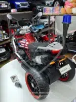 BMW R 1250 Çocuk Akülü Motosiklet Kırmızı, Premium Seri 12V 12Ah Çift Motorlu - Görsel 25