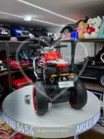 BMW R 1250 Çocuk Akülü Motosiklet Kırmızı, Premium Seri 12V 12Ah Çift Motorlu - Görsel 4