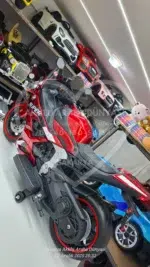 BMW S1000 RR Akülü Motosiklet 24 Volt Mega Boy, Eva Teker - Görsel 13