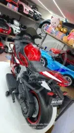 BMW S1000 RR Akülü Motosiklet 24 Volt Mega Boy, Eva Teker - Görsel 14