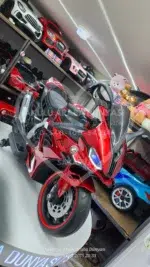 BMW S1000 RR Akülü Motosiklet 24 Volt Mega Boy, Eva Teker - Görsel 18