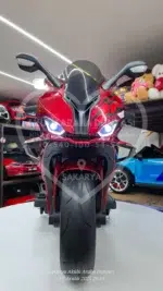 BMW S1000 RR Akülü Motosiklet 24 Volt Mega Boy, Eva Teker - Görsel 21