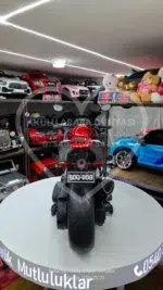 BMW S1000 RR Akülü Motosiklet 24 Volt Mega Boy, Eva Teker - Görsel 6