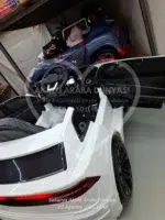 Babyhope 445 Sport Power Akülü Araba Beyaz - Görsel 12