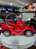 Ferrari LaFerrari Akülü Araba 12V Kumandalı LED Işık Deri Koltuk - Görsel 20