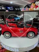 Ferrari LaFerrari Akülü Araba 12V Kumandalı LED Işık Deri Koltuk - Görsel 7