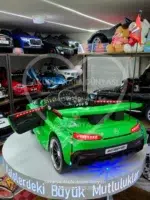 Mercedes AMG Akülü Araba 12V 4x4 – EVA Tekerlek, Uzaktan Kumandalı, Çift Kişilik - Görsel 17