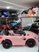 Mercedes Akülü Araba AMG GT 12 Volt Kumandalı Pembe - Görsel 11