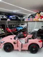 Mercedes Akülü Araba AMG GT 12 Volt Kumandalı Pembe - Görsel 15
