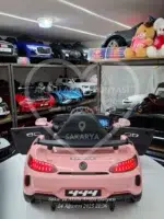 Mercedes Akülü Araba AMG GT 12 Volt Kumandalı Pembe - Görsel 17
