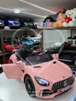 Mercedes Akülü Araba AMG GT 12 Volt Kumandalı Pembe - Görsel 21