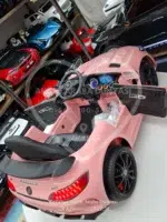 Mercedes Akülü Araba AMG GT 12 Volt Kumandalı Pembe - Görsel 26