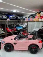 Mercedes Akülü Araba AMG GT 12 Volt Kumandalı Pembe - Görsel 7