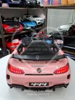 Mercedes Akülü Araba AMG GT 12 Volt Kumandalı Pembe - Görsel 9