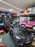 Mercedes AMG Akülü Araba 12 Volt Siyah | Eva Teker Premium Seri - Görsel 2