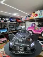 Mercedes AMG Akülü Araba 12 Volt Siyah | Eva Teker Premium Seri