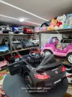 Mercedes AMG Akülü Araba 12 Volt Siyah | Eva Teker Premium Seri - Görsel 18