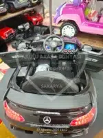 Mercedes AMG Akülü Araba 12 Volt Siyah | Eva Teker Premium Seri - Görsel 26