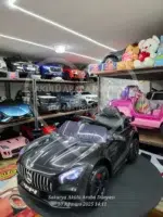 Mercedes AMG Akülü Araba 12 Volt Siyah | Eva Teker Premium Seri - Görsel 4