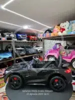 Mercedes AMG Akülü Araba 12 Volt Siyah | Eva Teker Premium Seri - Görsel 5