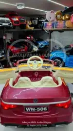 Mercedes Akülü Araba S Class S600 4x4 | Premium Pembe, Uzaktan Kumandalı - Görsel 15