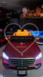 Mercedes Akülü Araba S Class S600 4x4 | Premium Pembe, Uzaktan Kumandalı - Görsel 29