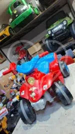 Pilsan Vız Vız Akülü Çocuk ATV – 6V Işıklı ve Stabil Tekerlekli (İKİNCİEL) - Görsel 2